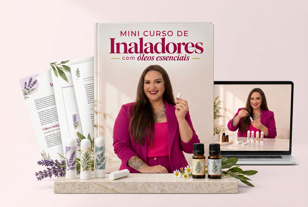 Apostila de receitas com a foto de Chris Acioli na capa.